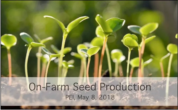 On-Farm Seed Production Workshop (ACORN)
