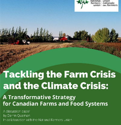 NFU announces new report: Tackling the Farm Crisis and the Climate Crisis